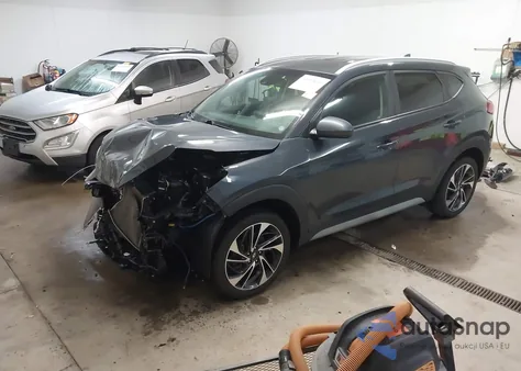 2021 Hyundai Tucson Sport z USA, uszkodzony, nr VIN KM8J3CAL4MU394408